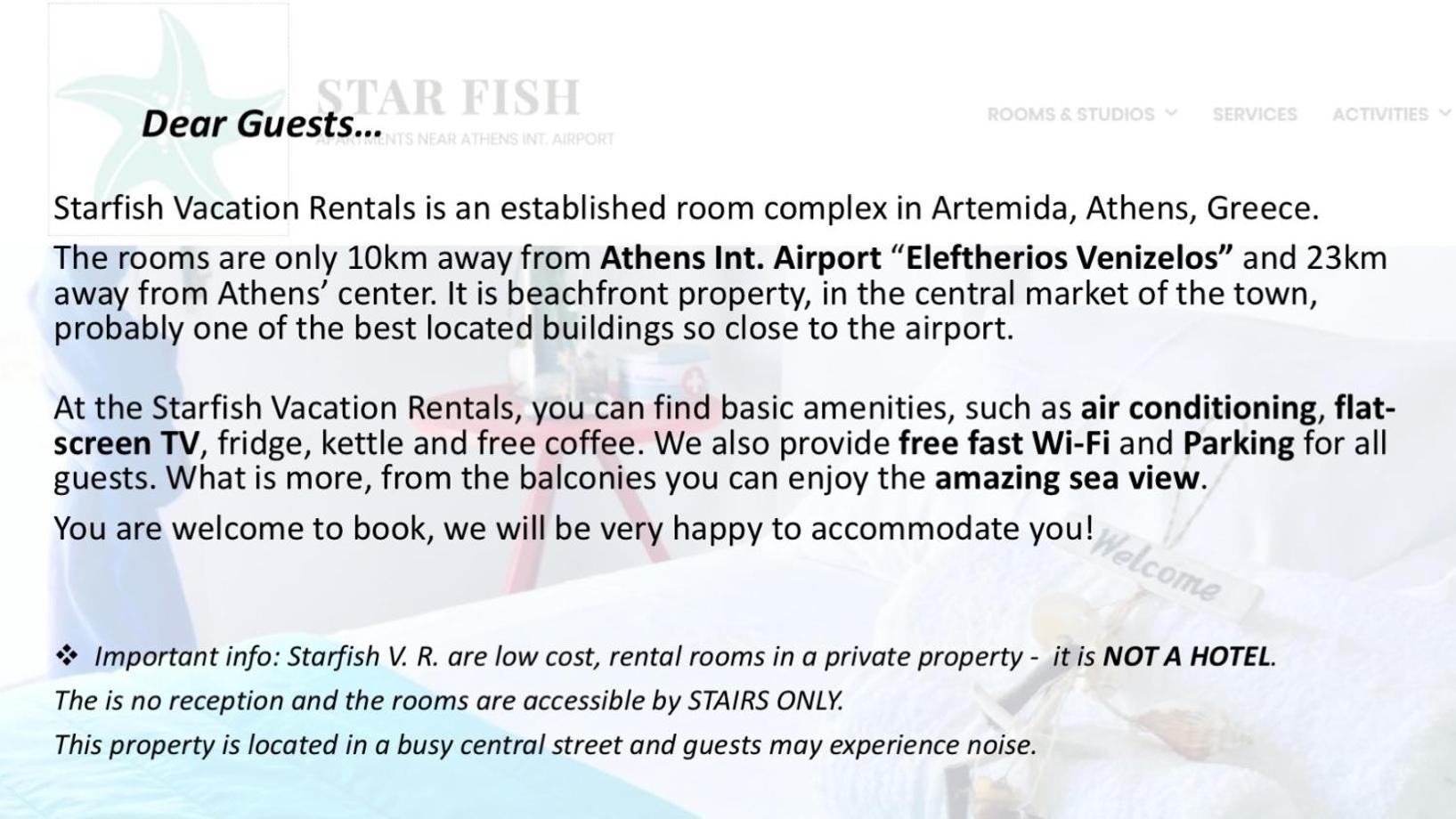 Starfish Vacation Rentals - Athens Int. Airport 阿特米达 外观 照片